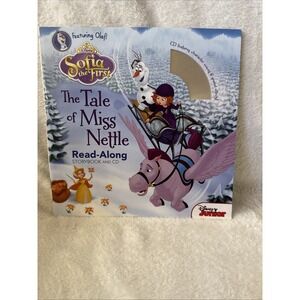 Sofia the First Read-Along Storybook and CD the Tale of Miss Nettle by Disney...